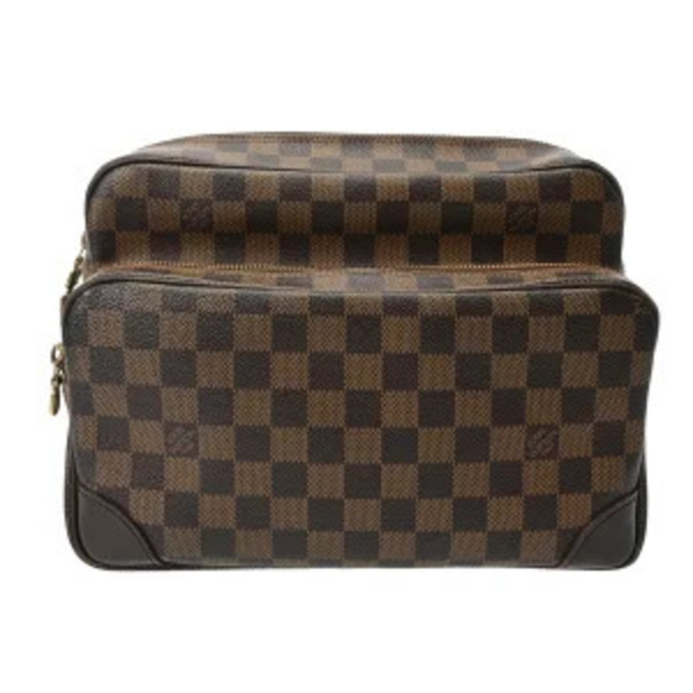 Louis Vuitton Damier Nile Brown Canvas Shoulder Bag